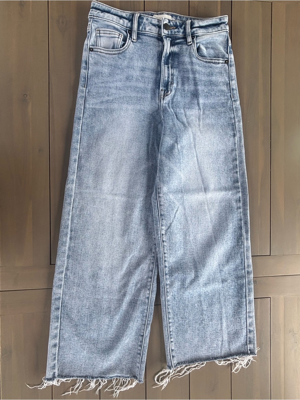 Bรถhme Wide leg, High rise, Light washed,Womenโs jeans